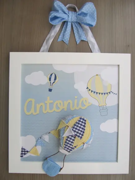 Enfeite de Porta Balão