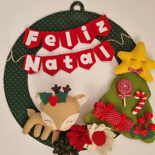 Guirlanda de Natal Rena