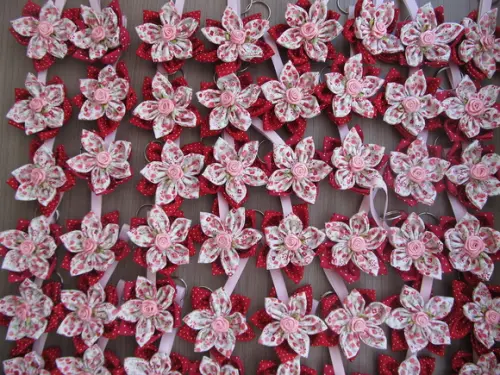 Lembrancinha Maternidade Chaveiro Flor