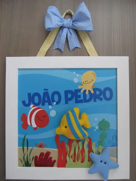 Porta Maternidade Fundo do Mar