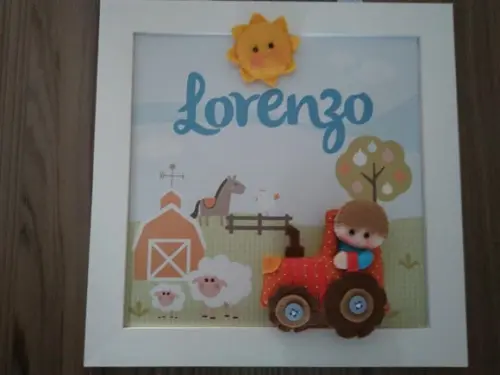 Porta Maternidade Fazendinha