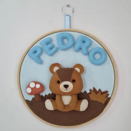 Porta Maternidade Ursinho Marinheiro