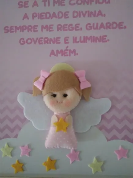 Quadro Oração Anjo da Guarda