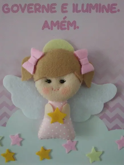Quadro Oração Anjo da Guarda