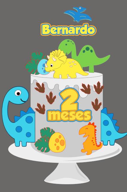 Topo Dinossauros Baby