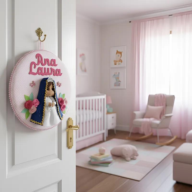 Porta maternidade Nossa Senhora Aparecida