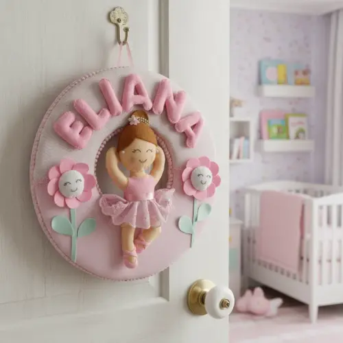 Porta maternidade Bailarina