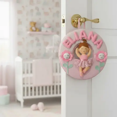 Porta maternidade Bailarina