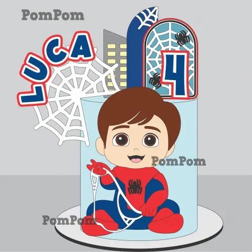 TOPO MENINO ARANHA LUCA