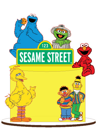 TOPO BOLO Sesame Street