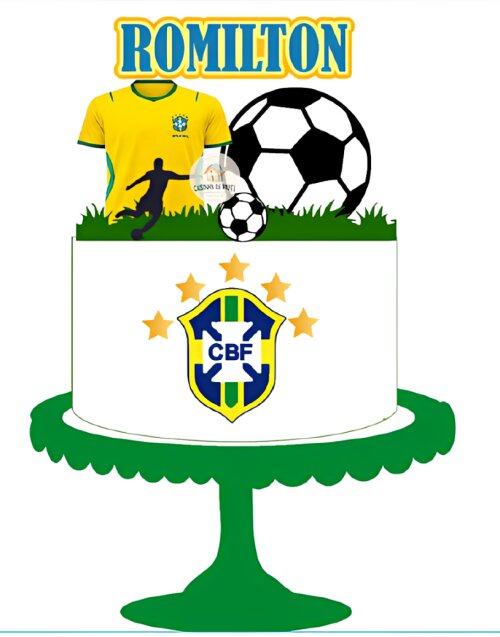 TOPO DE BOLO FUTEBOL BRASIL-1