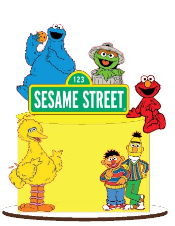 TOPO BOLO Sesame Street