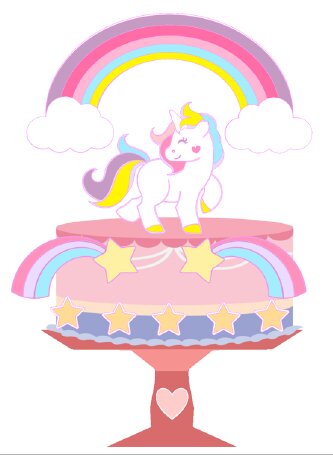 TOPO UNICORNIO -ESTELA ARCOIRES