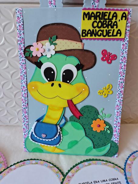 História na Sacola de Eva Mariela, a Cobra Banguela
