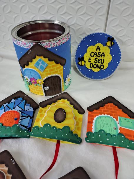 História na Lata a Casa e Seu Dono
