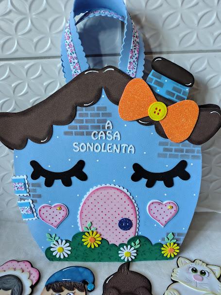 Sacola de História de Eva a Casa Sonolenta