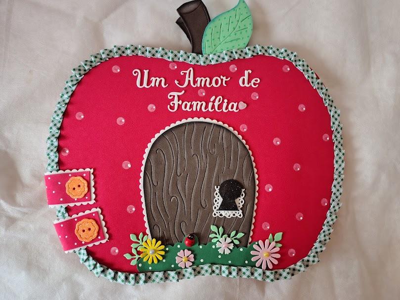 Livro Cenário História Um Amor de Família em eva