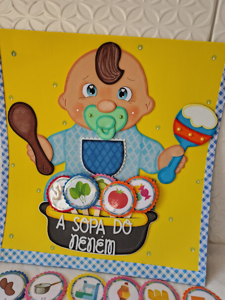 Sacola O que tem na sopa do Neném