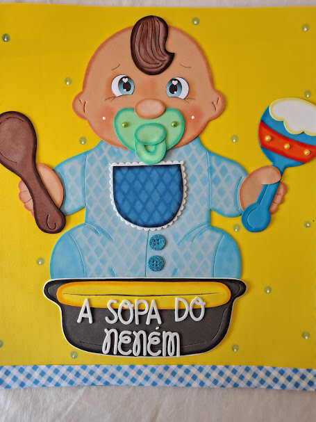 Sacola O que tem na sopa do Neném