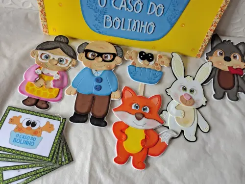 História na Sacola o Caso do Bolinho em Eva