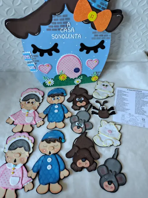 Sacola de História de Eva a Casa Sonolenta