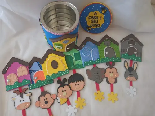 História na Lata a Casa e Seu Dono