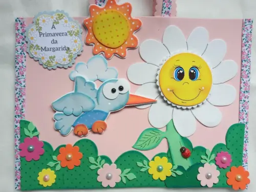 Recurso Pedagógico Sacola História a Primavera da Margarida