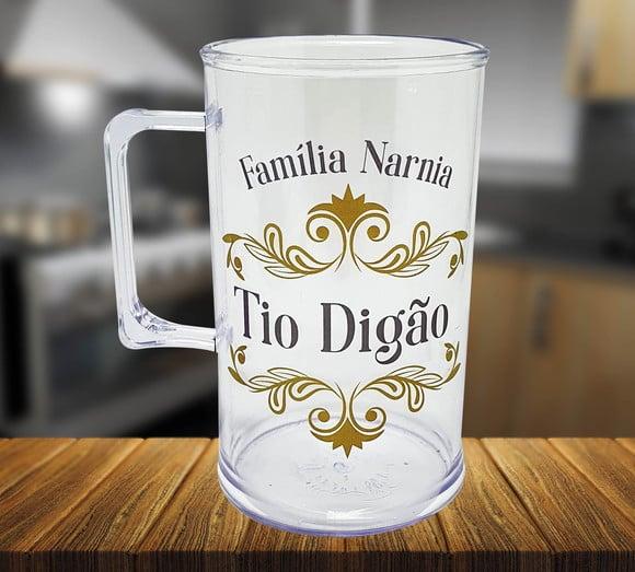 15 Canecas Acrílico Chopp Cerveja Mimo Encontro de Família