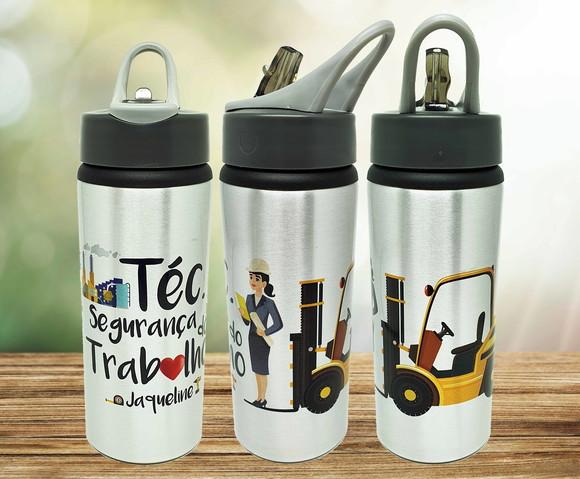 Squeeze Alumínio Personalizado Técnica Segurança do Trabalho