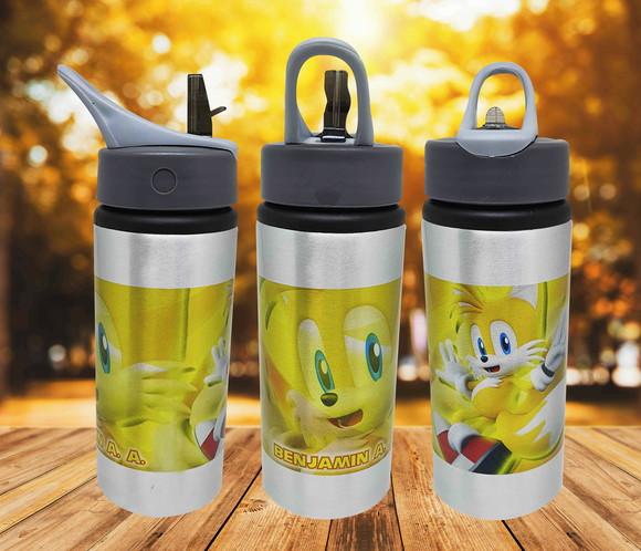 Squeeze Garrafinha Personalizado Tails Sonic The Hedgehog