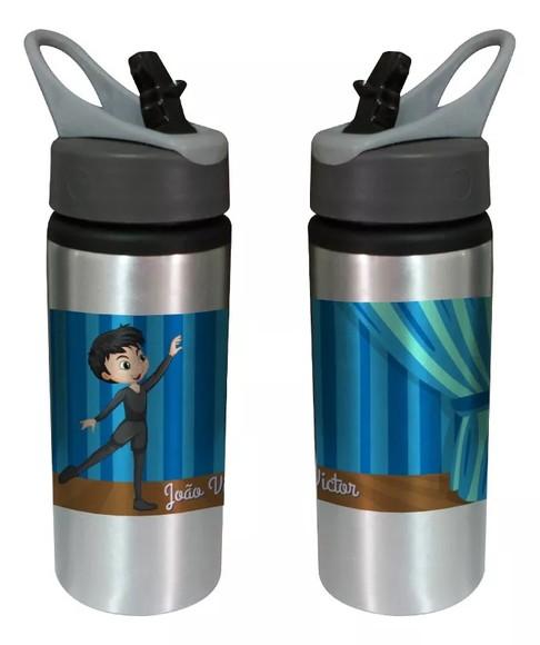Squeeze Garrafa Personalizada Bailarino Ballet Balé Clássico