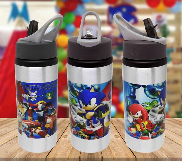 Squeeze Alumínio Personalizado Sonic The Hedgehog