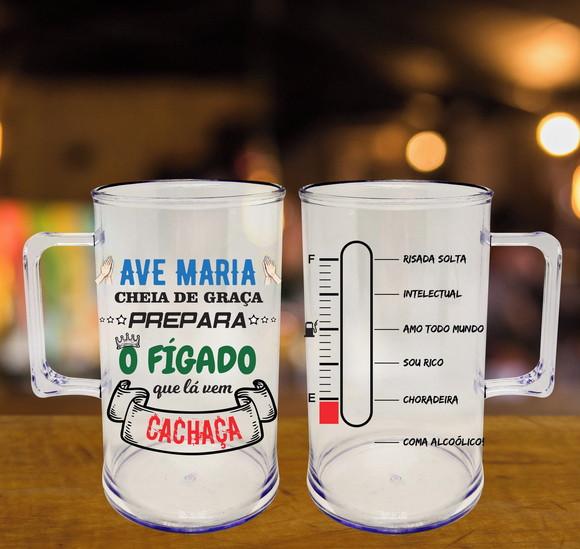 15 Canecas Ave Maria Cheia Graça Prepara o Fígado