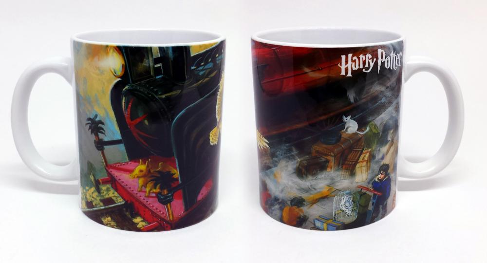 Caneca Branca Personalizada Harry Potter