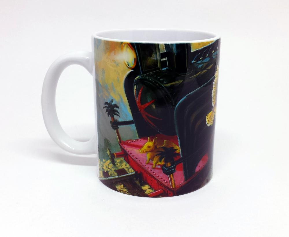Caneca Branca Personalizada Harry Potter