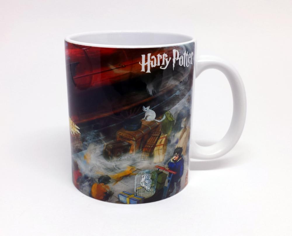 Caneca Branca Personalizada Harry Potter