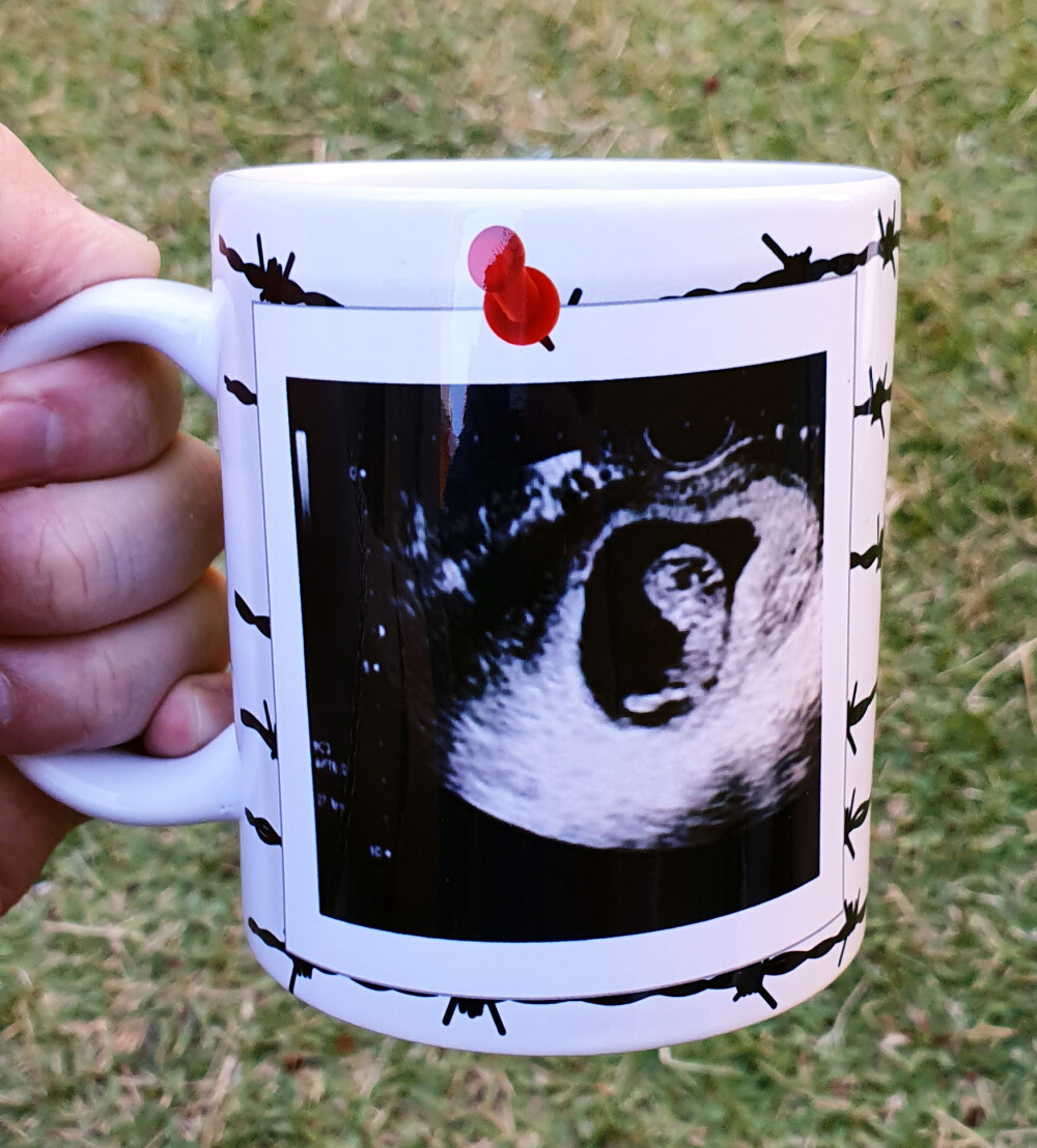 Cuidado Caneca Branca da Mamãe Personalizada (com Foto)