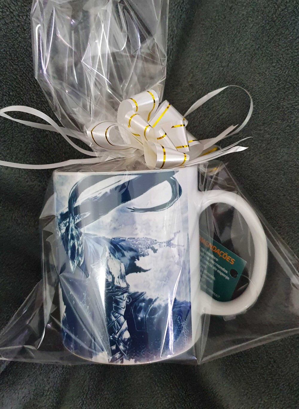 Caneca Branca Personalizado Game Dark Souls Iii