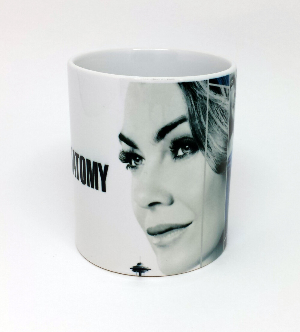 Caneca Branca Personalizada Grey´s Anatomy