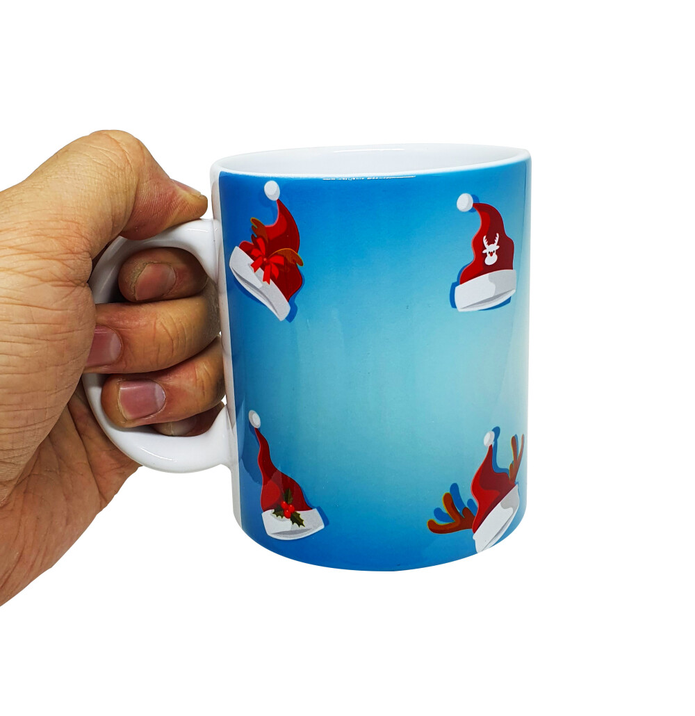 Caneca Branca Personalizado Lembrancinha Feliz Natal