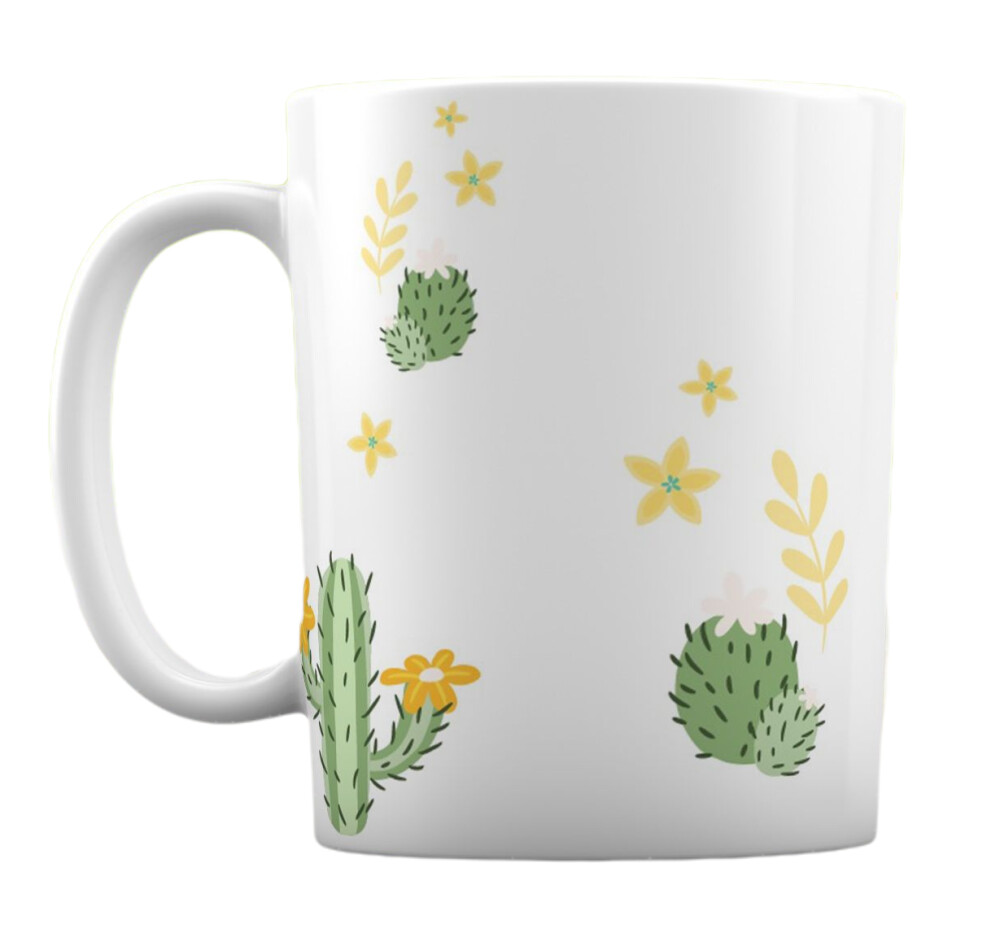 Caneca Branca Personalizado Lhama - Just Be Cool