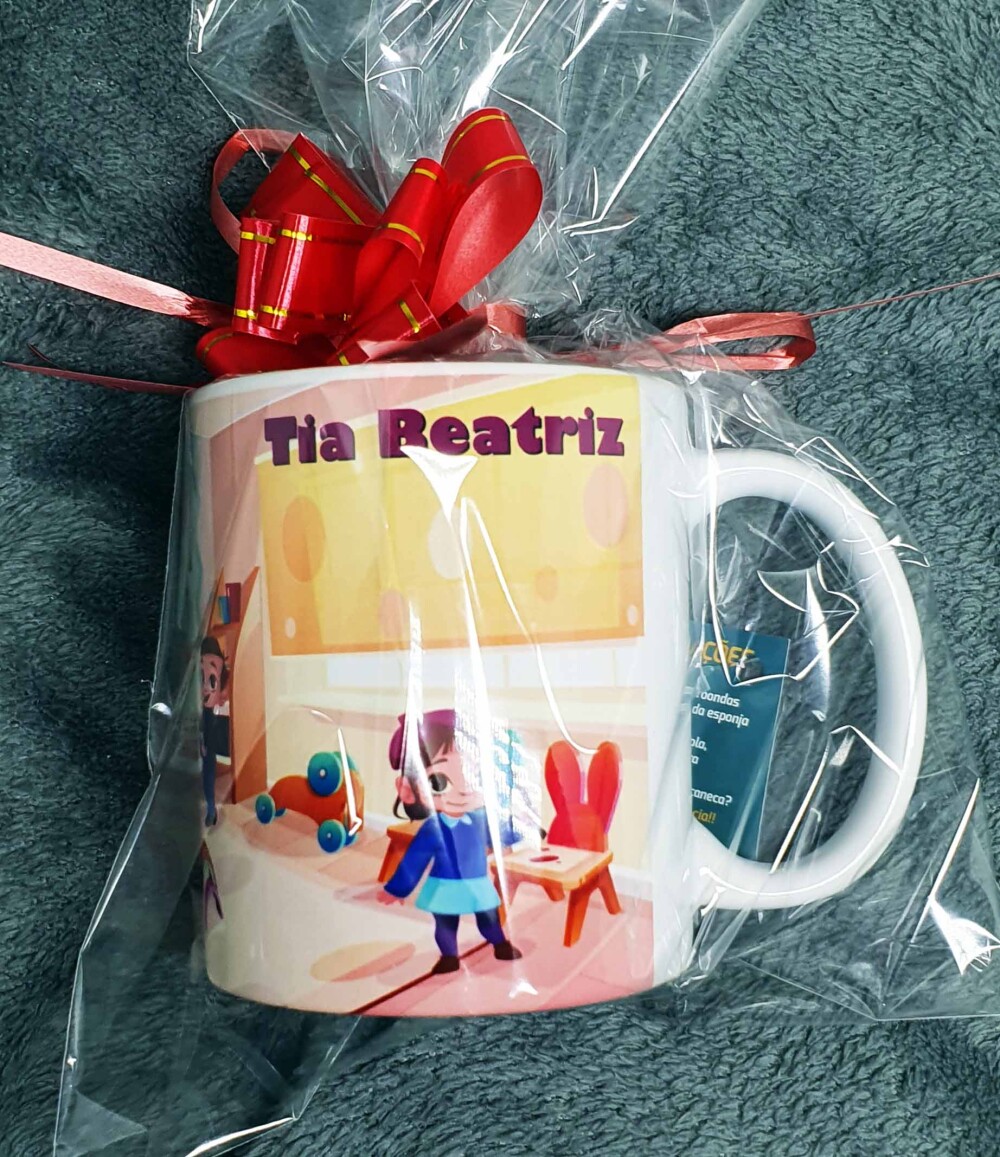 Caneca Branca Personalizada Professores - Sala de Aula