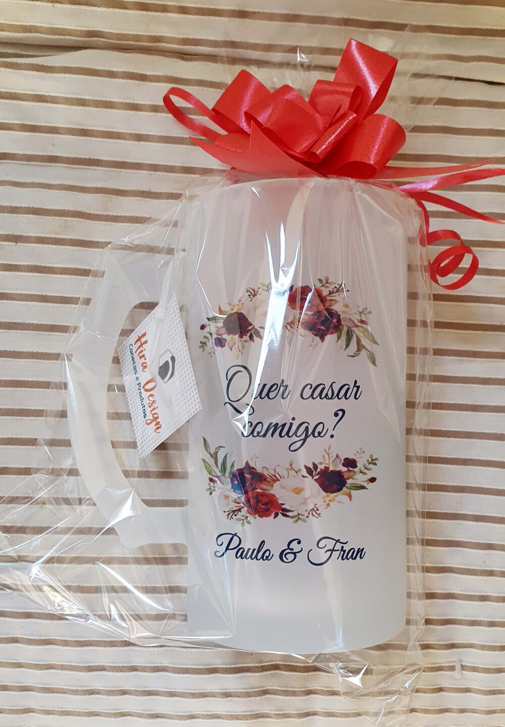 Caneca Vidro Cerveja Jateado Personalizado Noivos Casamento