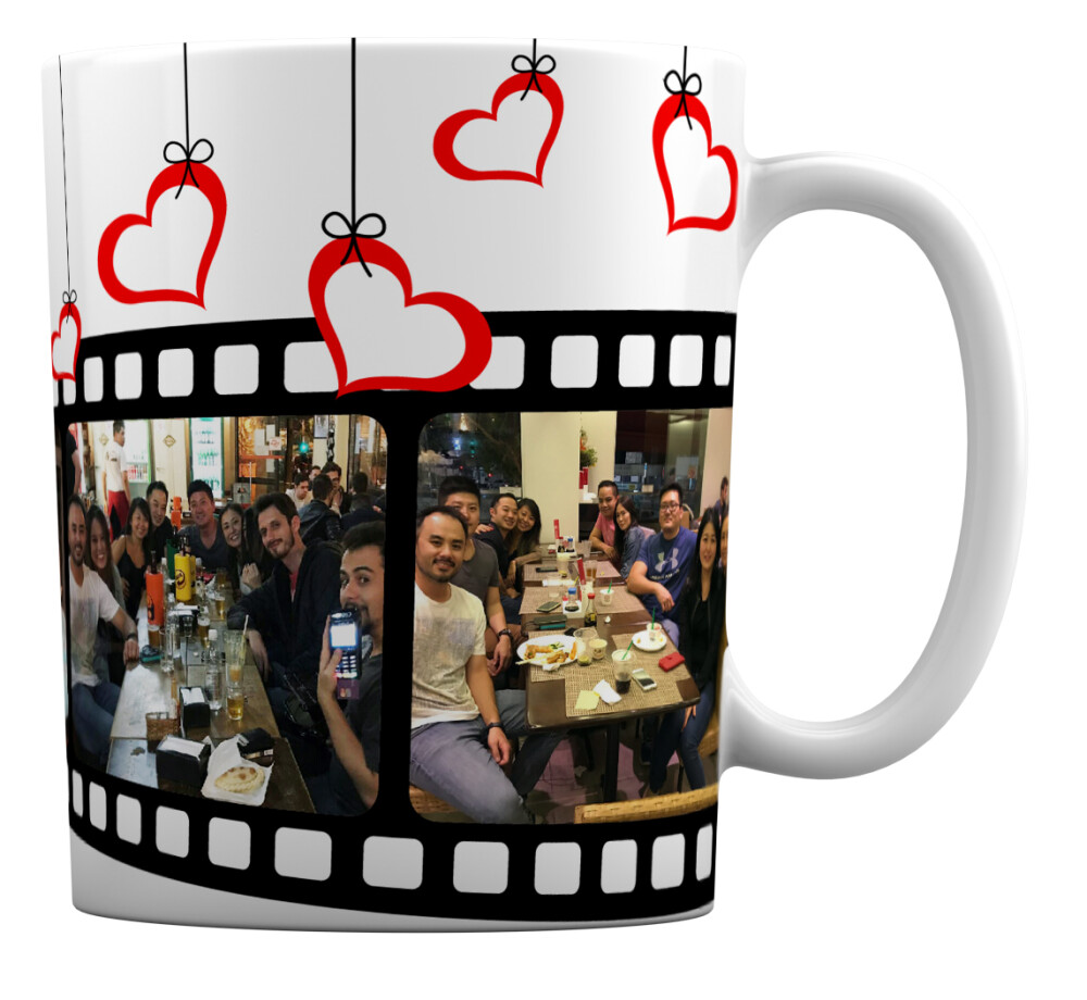 Caneca Branca Personalizada Namorados, Casados, Ficantes