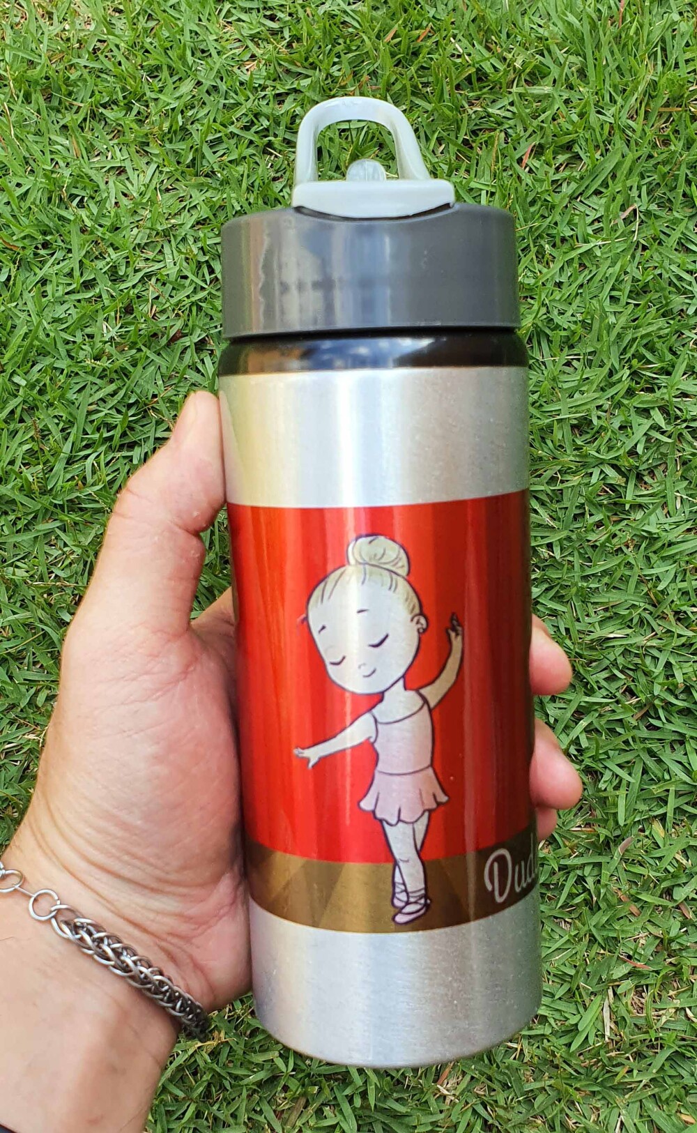 Squeeze Alumínio Personalizado Dançarina Bailarina Ballet