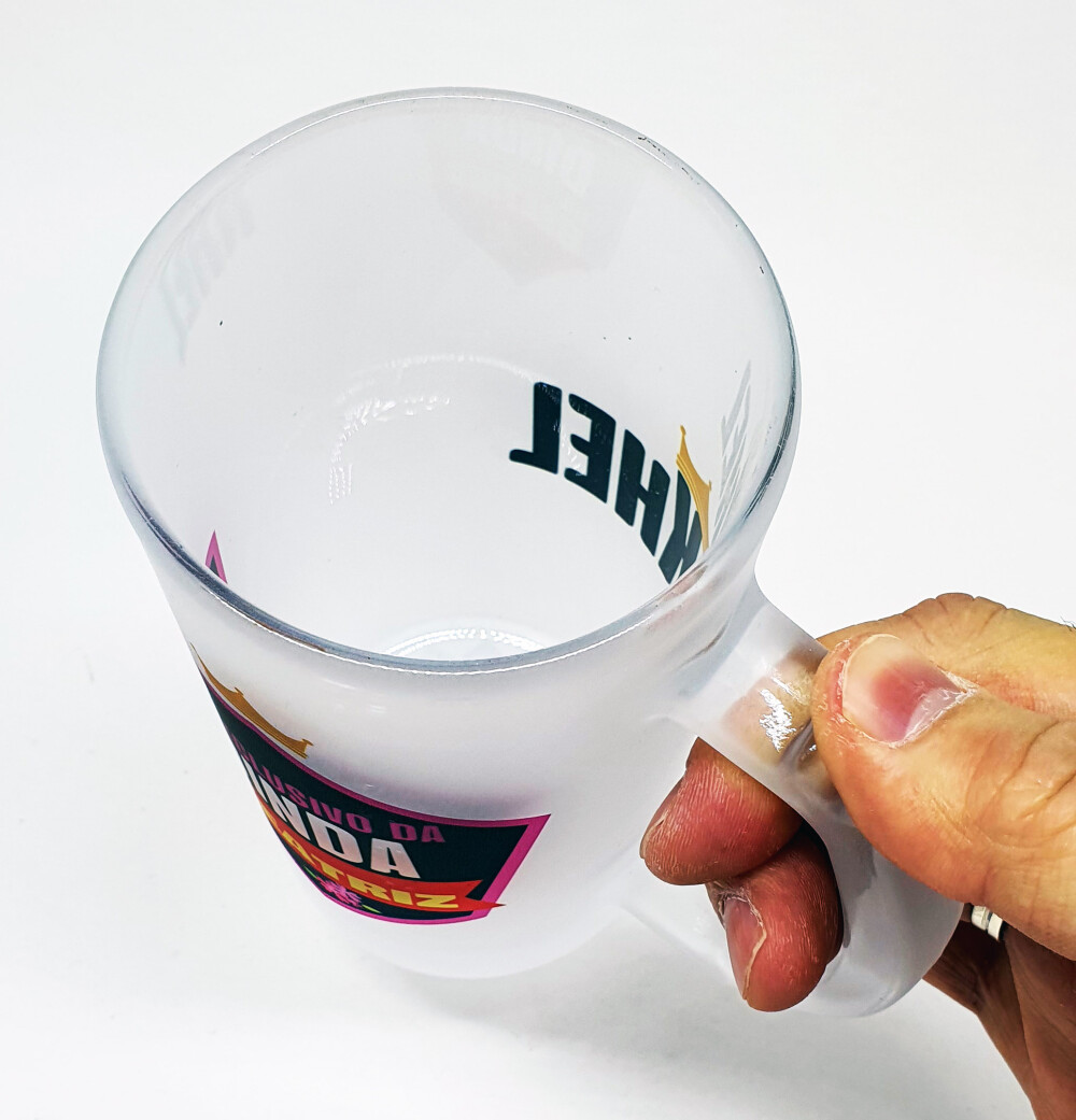 Caneca Vidro Chopp Cerveja Exclusivo para Madrinha Batizado