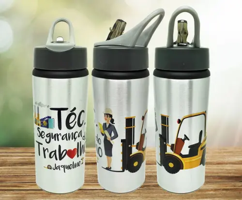 Squeeze Alumínio Personalizado Técnica Segurança do Trabalho