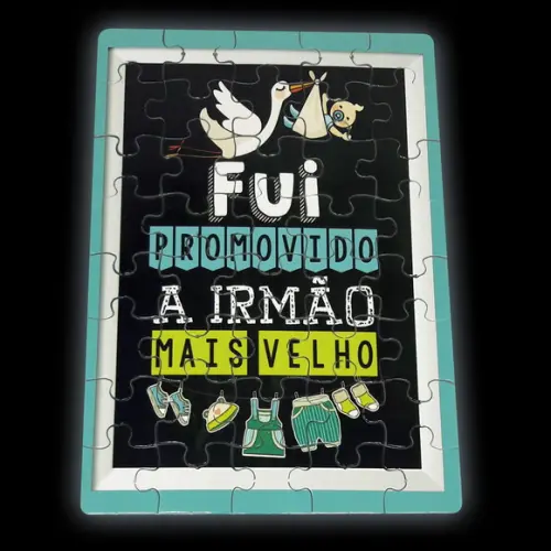 Quebra-cabeça Promovido a Irmão Mais Velho