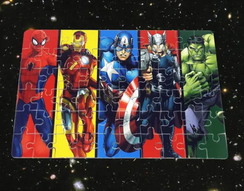 Quebra-cabeça Personalizado Vingadores Marvel