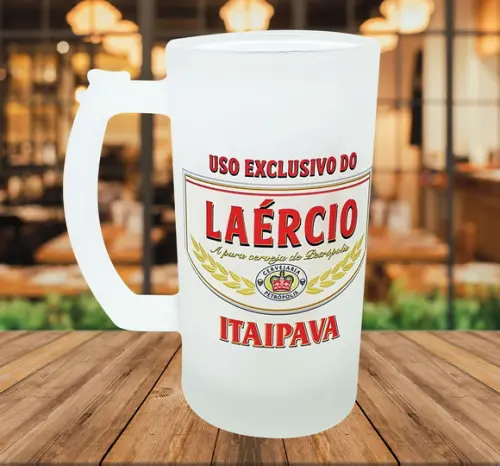 Caneca Vidro Chopp Cerveja Petrópolis Cervejaria Itaipava